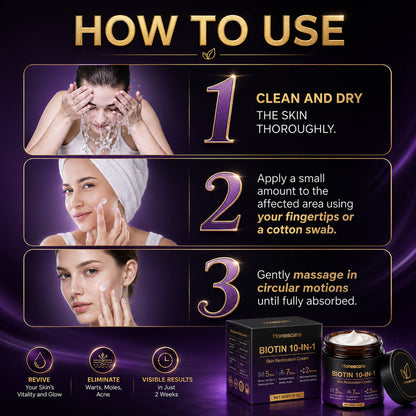 🎖️𝐎𝐟𝐟𝐢𝐜𝐢𝐚𝐥 𝐁𝐫𝐚𝐧𝐝 𝐒𝐭𝐨𝐫𝐞 |Biotin 10-in-1 Skin Restoration Cream 🍀
