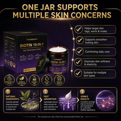 🎖️𝐎𝐟𝐟𝐢𝐜𝐢𝐚𝐥 𝐁𝐫𝐚𝐧𝐝 𝐒𝐭𝐨𝐫𝐞 |Biotin 10-in-1 Skin Restoration Cream 🍀
