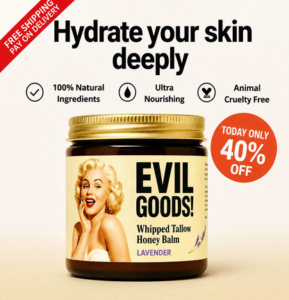 EVIL GOODS® Premium Beef Tallow and Manuka Honey Balm