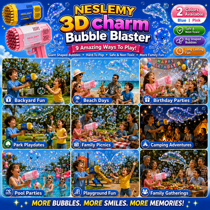 NESLEMY® 𝟑𝐃Charm 𝐁𝐮𝐛𝐛𝐥𝐞 𝐁𝐥𝐚𝐬𝐭𝐞𝐫 𝐀𝐧𝐢𝐦𝐚𝐥 & 𝐎𝐜𝐞𝐚𝐧 𝐅𝐚𝐧𝐭𝐚𝐬𝐲 𝐓𝐡𝐞𝐦𝐞