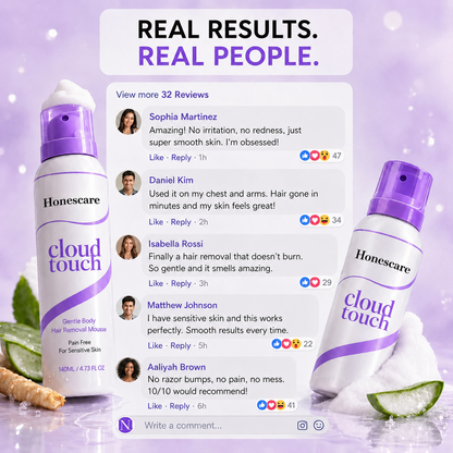 Honescare Pain-Free Hair Removal Cream